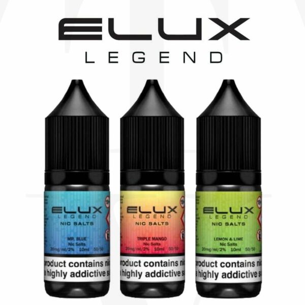 ELUX LEGEND NIC SALTS (Box of 10)