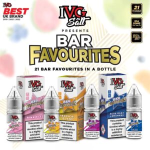 IVG BAR FAVOURITES NIC SALTS