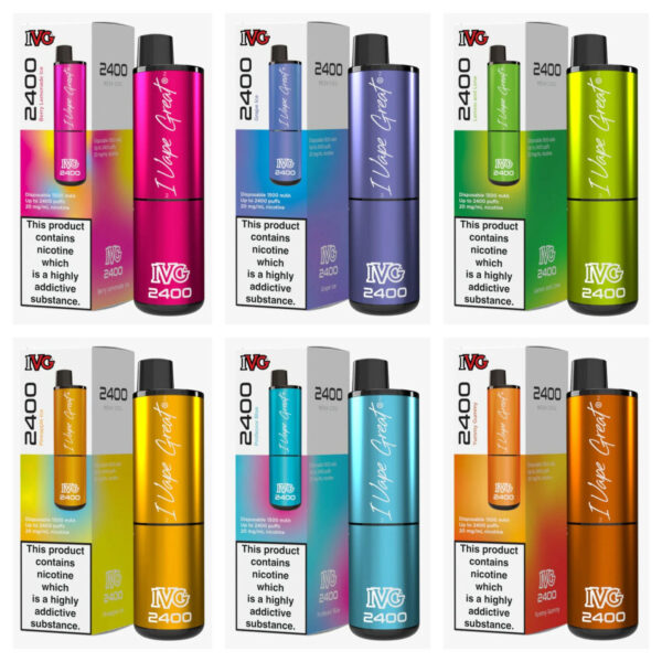 IVG 2400 Disposable Vape Pen Device | 2400 Puffs
