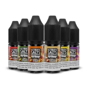 Ultimate Salts Custard | 10ml Nic Salt (Box of 10)