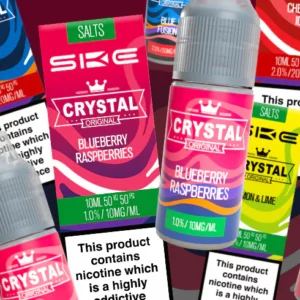 SKE CRYSTAL NIC SALTS ELIQUID (4 for £10)